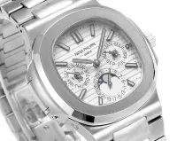 Patek Philippe Silver Nautilus Watch - view 6