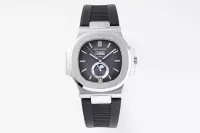Patek Philippe Nautilus Blue Rubber Strap Watch - view 1