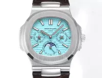 Patek Philippe Nautilus Blue Perpetual Calendar - view 3