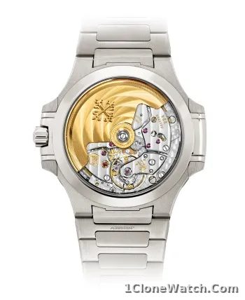 Patek Philippe Nautilus Moon Phase Stainless Steel Watch 5712/1A-001 - detail