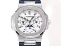 TW Patek Philippe Nautilus Blue Strap Watch - view 3