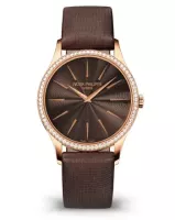 Patek Philippe Calatrava Diamond Brown Dial Ladies Watch 4897R-001 - view 1