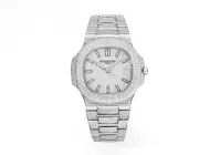 Patek Philippe Nautilus Full Star Platinum Watch - view 1