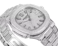 Patek Philippe Nautilus Full Star Platinum Watch - view 4