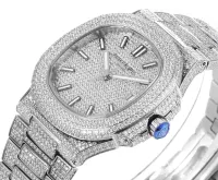 Patek Philippe Nautilus Full Star Platinum Watch - view 5