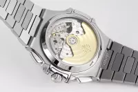 Patek Philippe Silver Nautilus Chronograph Watch - view 10