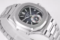 Patek Philippe 5980 Silver Chronograph Watch - view 6