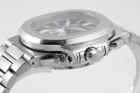 Patek Philippe 5980 Silver Chronograph Watch - view 7