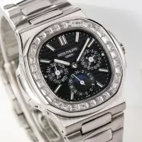 Patek Philippe Nautilus Black Perpetual Calendar - view 6