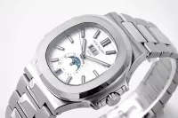 Patek Philippe Nautilus Silver Annual Calendar - view 6
