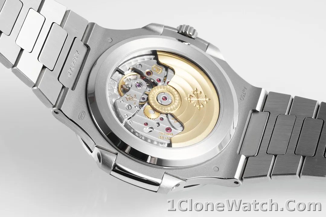 Patek Philippe 5811G Blue Nautilus Watch - detail