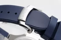 Patek Philippe Blue Nautilus Rubber Strap Watch - view 10