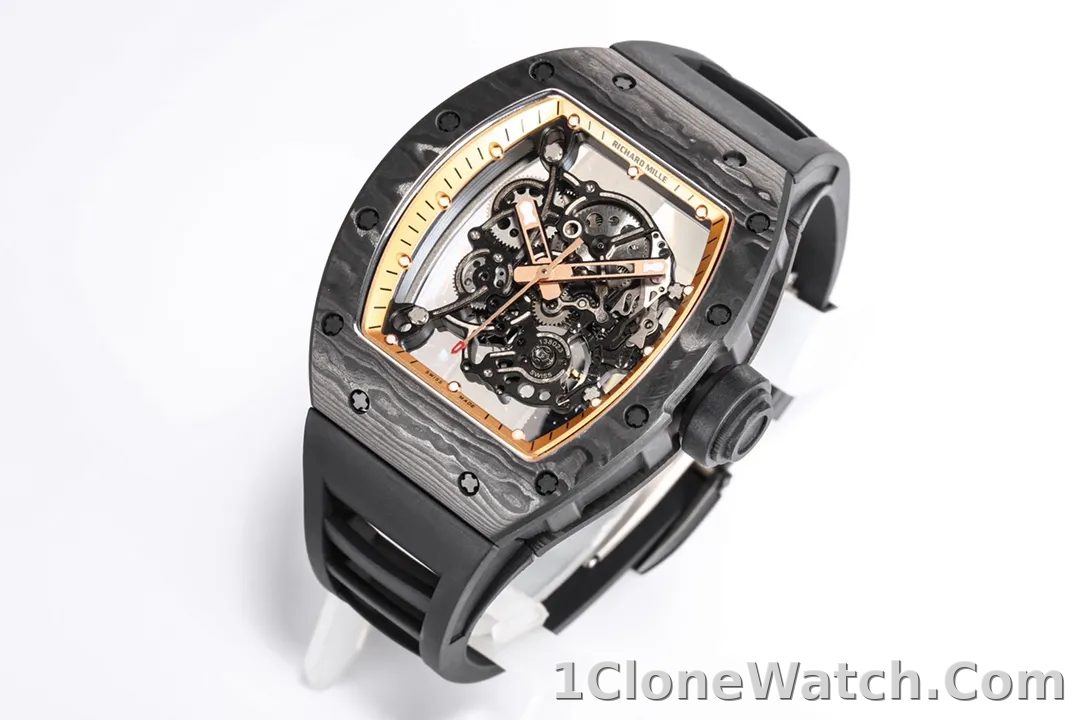 Richard Mille RM055 Black Carbon Watch - detail