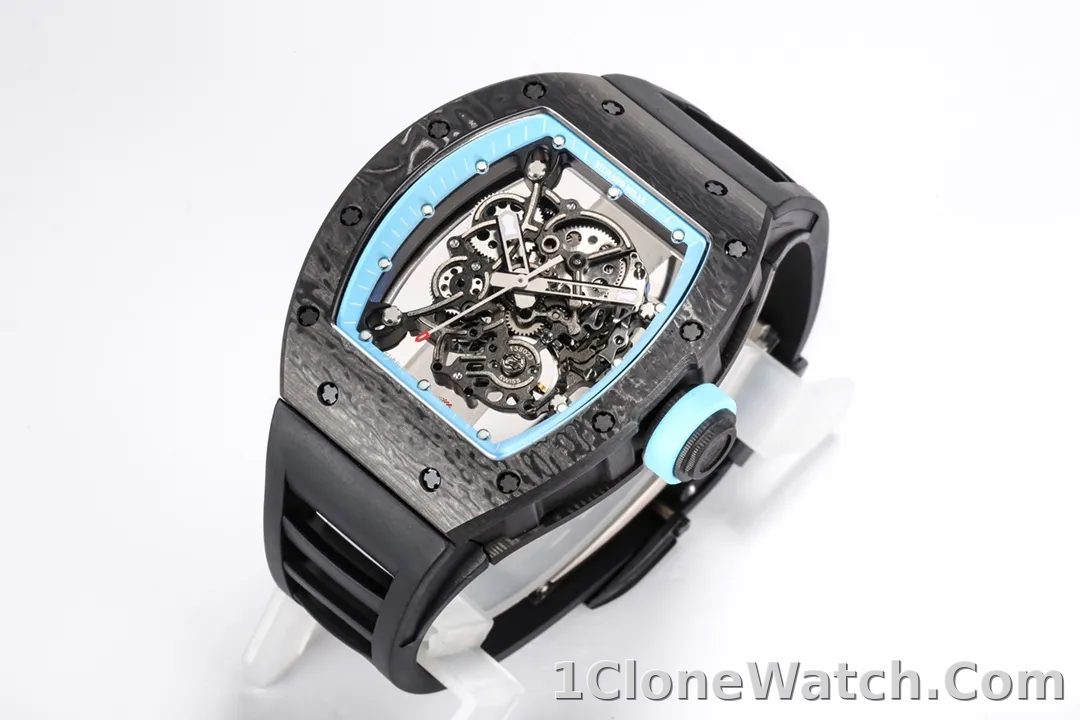 Richard Mille RM055 Black Carbon Watch - detail