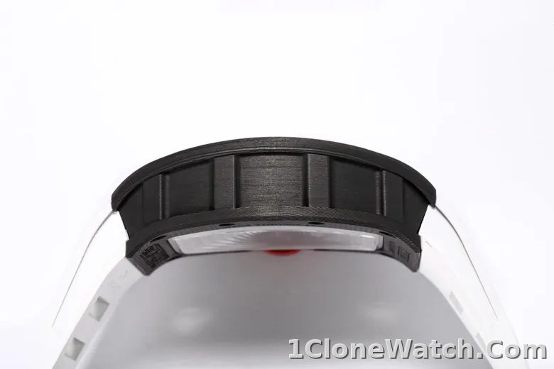 Richard Mille RM055 Black Carbon Fiber Watch - detail