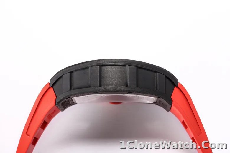 Richard Mille RM055 Red Carbon Fiber Watch - detail