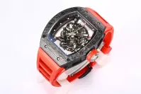 Richard Mille RM055 Red Carbon Fiber Watch - view 4
