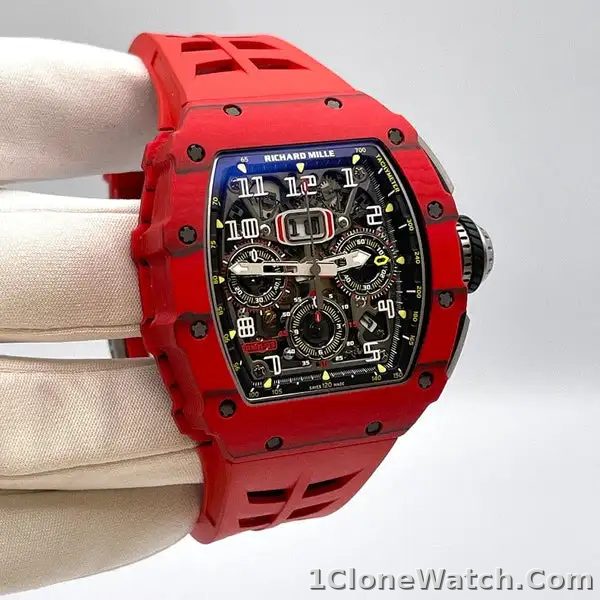 Richard Mille RM1103 Red Replica - detail