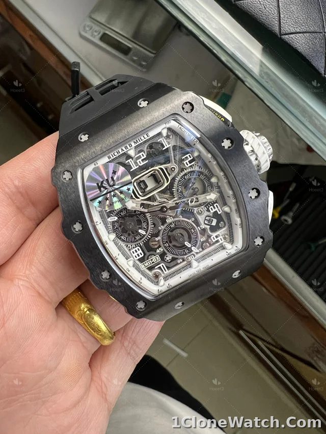Richard Mille RM1103 Titanium Black Replica - detail
