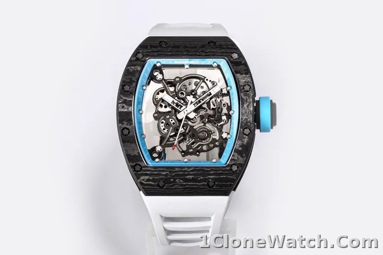Richard Mille RM055 Black Carbon Fiber Watch