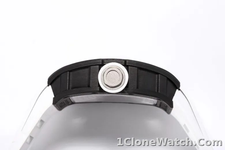 Richard Mille RM055 Black Carbon Fiber Watch - detail
