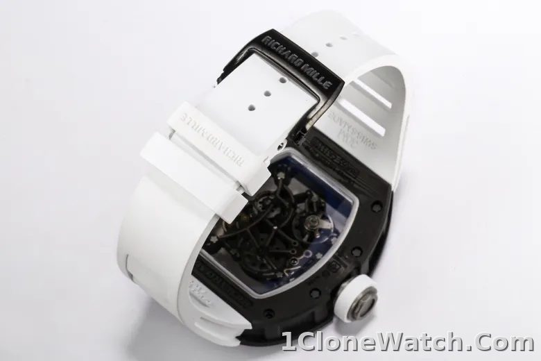 Richard Mille RM055 Black Carbon Fiber Watch - detail