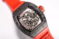 Richard Mille RM055 Red Carbon Fiber Watch - view 7