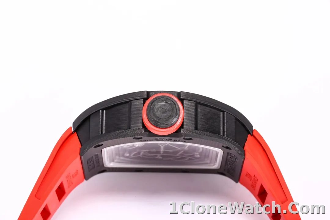 Richard Mille RM055 Red Carbon Fiber Watch - detail
