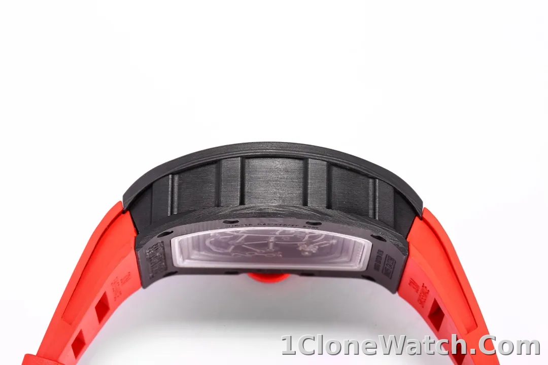 Richard Mille RM055 Red Carbon Fiber Watch - detail