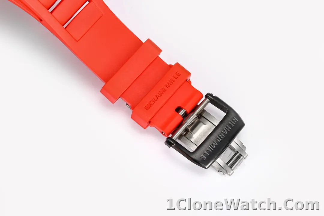 Richard Mille RM055 Red Carbon Fiber Watch - detail