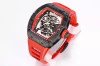 Richard Mille RM055 Red Carbon Fiber Watch - view 4