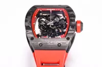 Richard Mille RM055 Red Carbon Fiber Watch - view 7