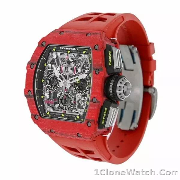 Richard Mille RM1103 Red Replica - detail