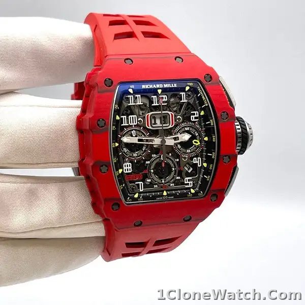 Richard Mille RM1103 Red Replica - detail
