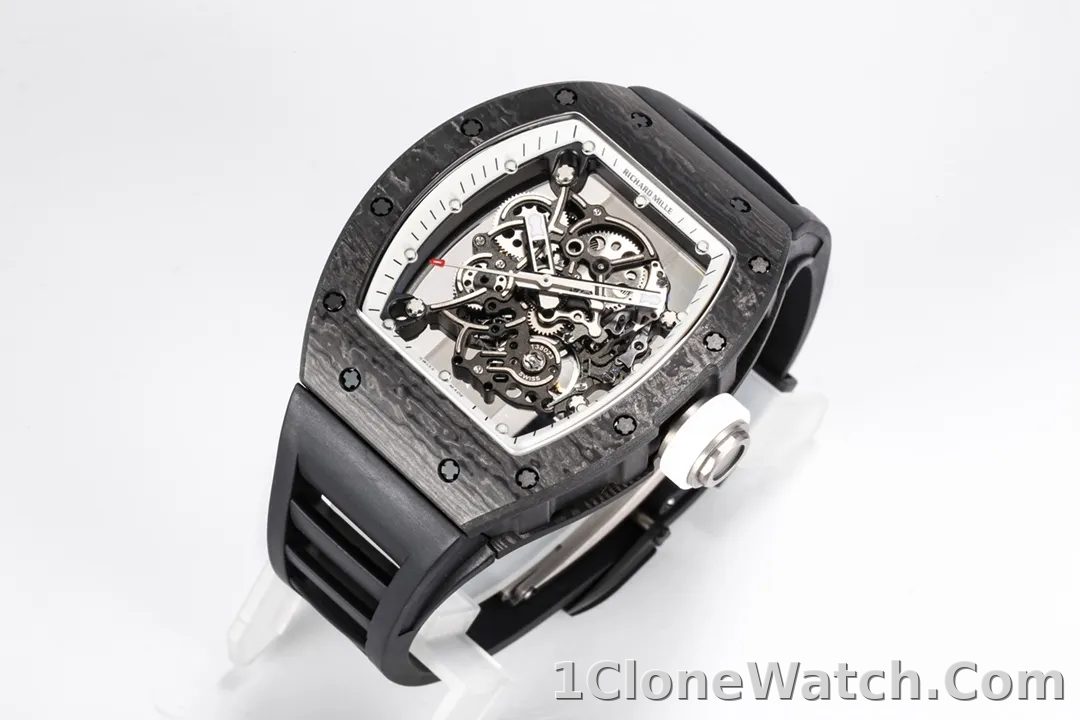 Richard Mille RM055 Black Carbon Watch - detail