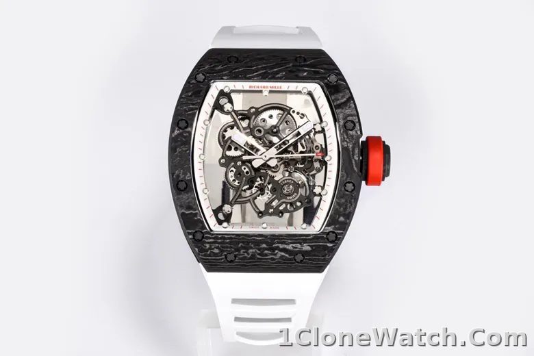 Richard Mille RM055 Black Carbon Fiber Watch