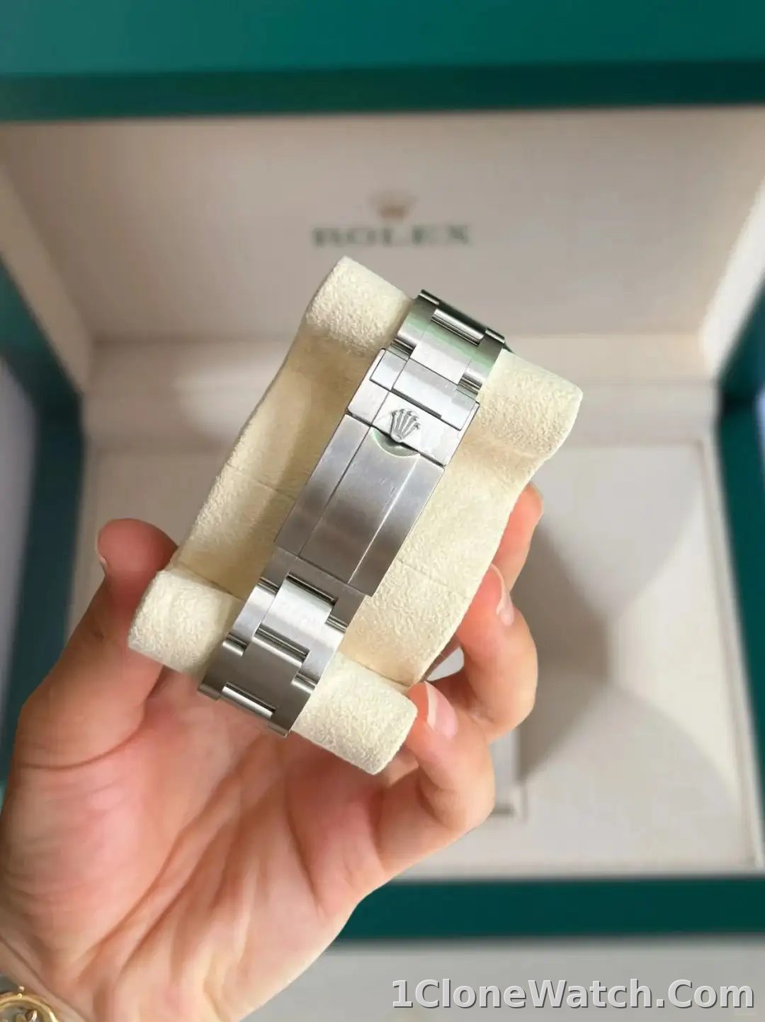 Rolex Air-King Oyster 40 mm Oystersteel 126900 - detail
