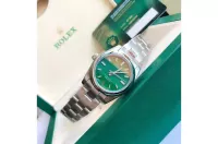 Couple Watches Rolex Oyster Perpetual 31/41mm SS/SS Green/Stk - view 7