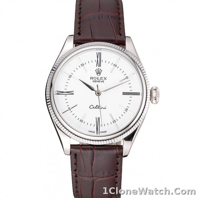 Rolex Cellini 40mm White Dial 622839 - detail