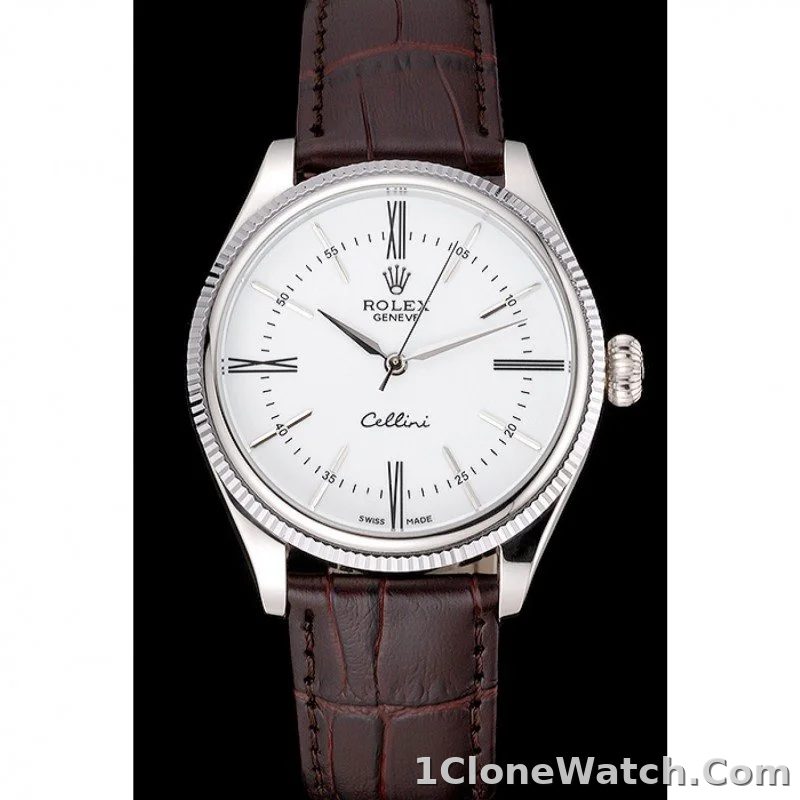 Rolex Cellini 40mm White Dial 622839 - detail