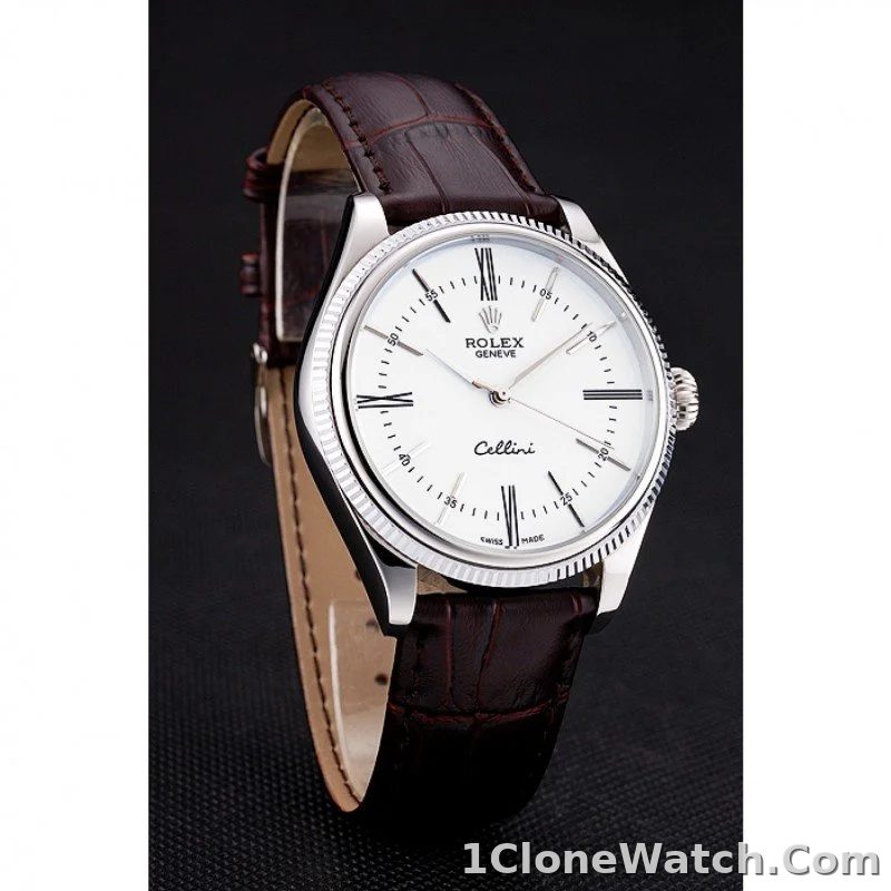 Rolex Cellini 40mm White Dial 622839 - detail