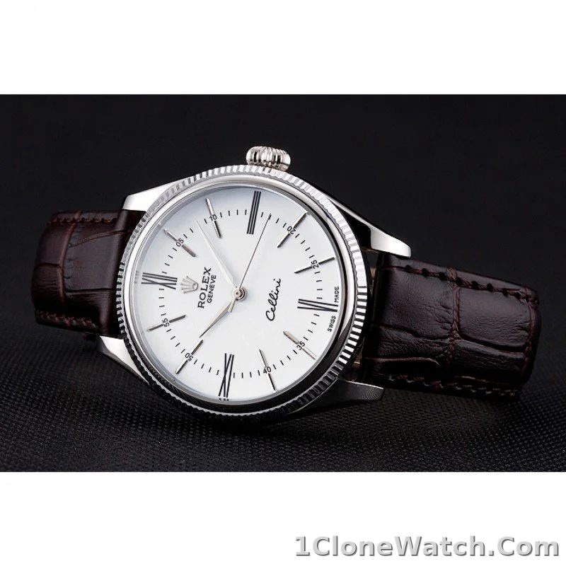 Rolex Cellini 40mm White Dial 622839 - detail