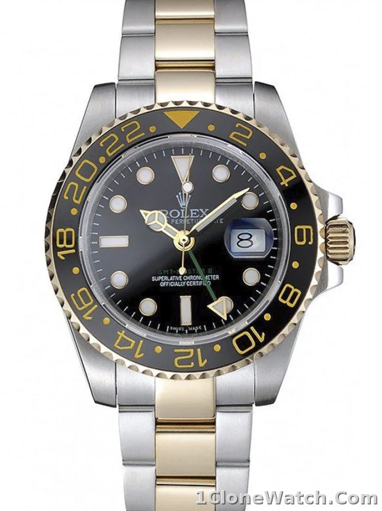Superclone Rolex GMT-Master II 40mm Black Dial 80295