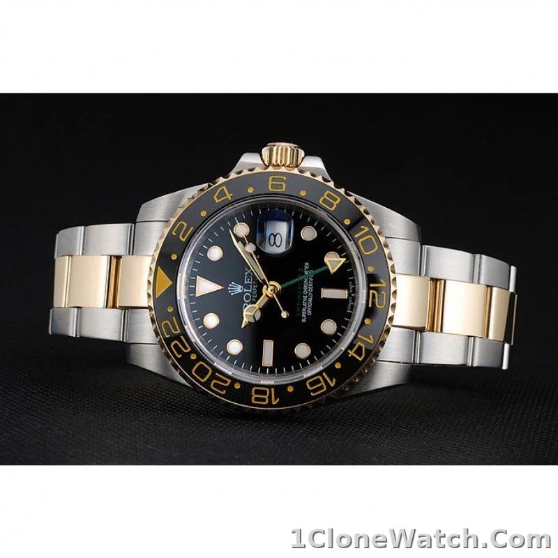 Superclone Rolex GMT-Master II 40mm Black Dial 80295 - detail