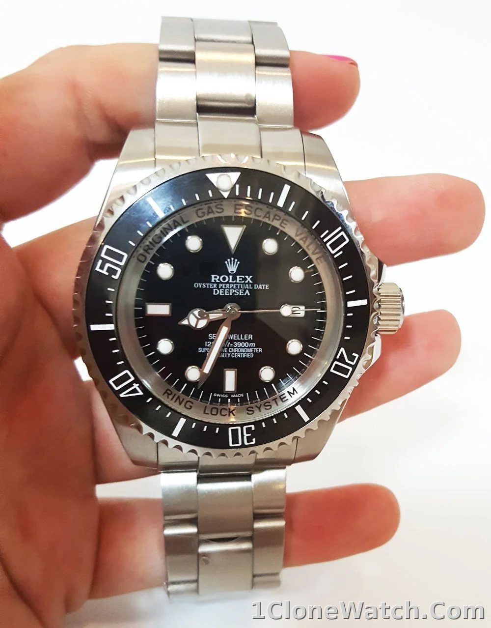 Rolex Deepsea 44mm Black Dial 116660 - detail