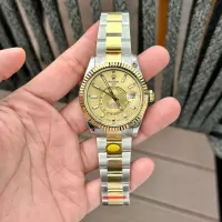 Superclone Rolex Sky-Dweller 42 mm Champagne Dial 336933 - view 3