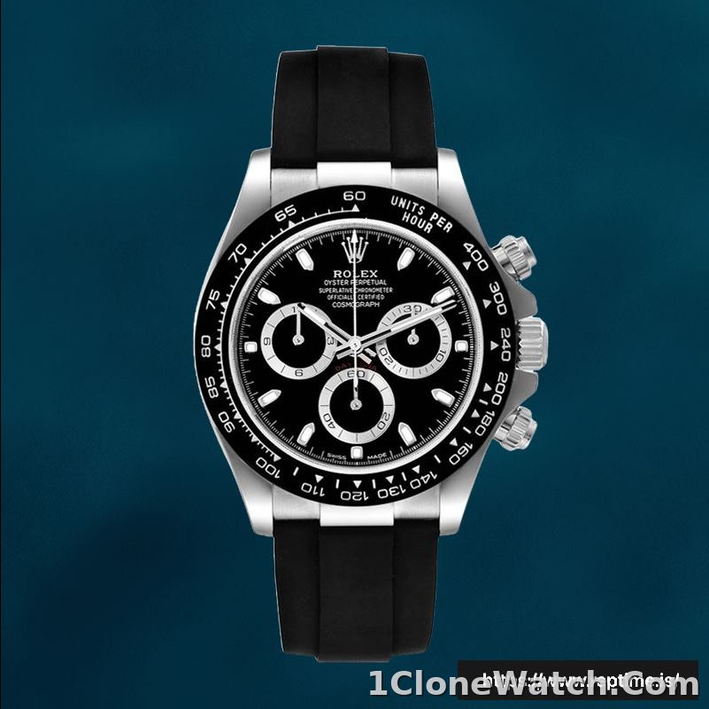 Rolex Daytona Men’s 40mm 116519 Silver-tone Swiss Replica Watch - detail