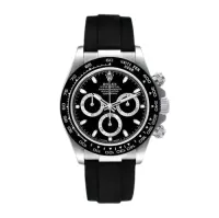 Rolex Daytona Men’s 40mm 116519 Silver-tone Swiss Replica Watch - view 1
