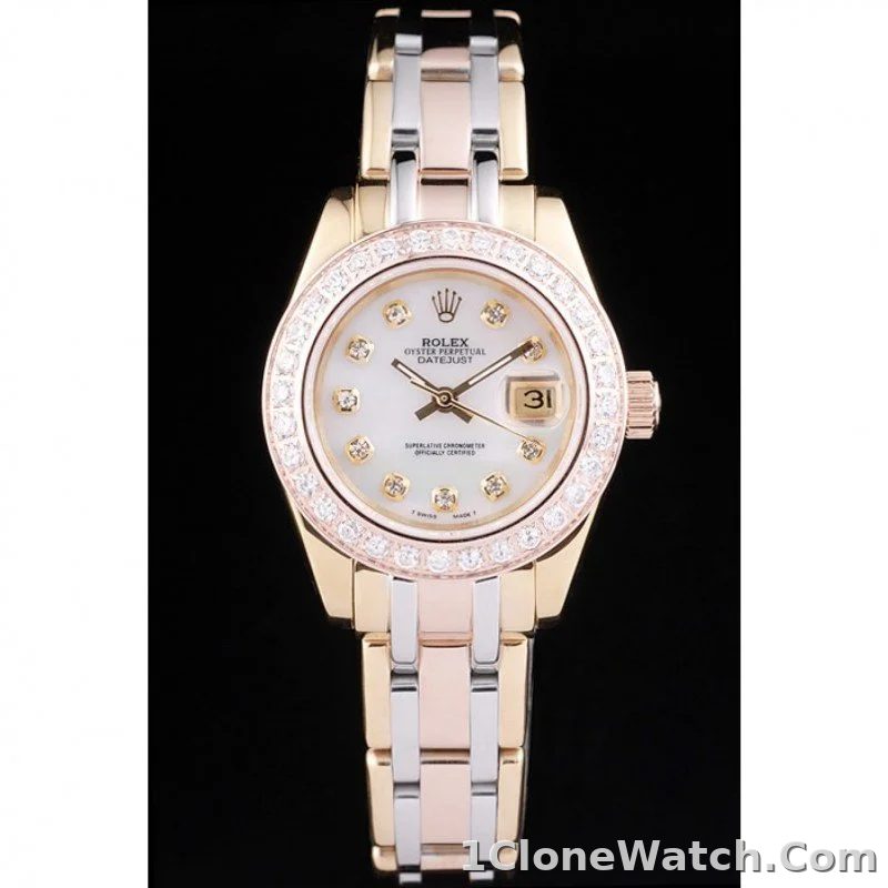 Rolex Datejust 28mm White Dial RL42 - detail