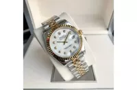 Couple Watches Rolex Datejust 36/28mm RG/SS Jub White/Dial - view 5